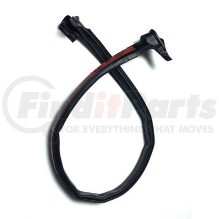 D4060 by FAIRCHILD - Rear Glass Liftgate Seal for 2012-2018 Jeep Wrangler 68139994AB