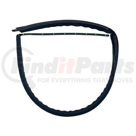 F4121 by FAIRCHILD - Roof Panel Weatherstrip Seal - Front, Passenger, for 1999-2016 Ford Super Duty Trucks
