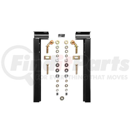 30221TB by BACKRACK - Hdw Kit; Toolbox 21in.; Black; 17-25 Ford 250/350/450 Superduty Aluminum Body