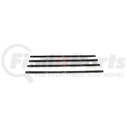 KD2002A by FAIRCHILD - Door Window Belt Weatherstrip Kit - RH and LH, Inner and Outer, Universal