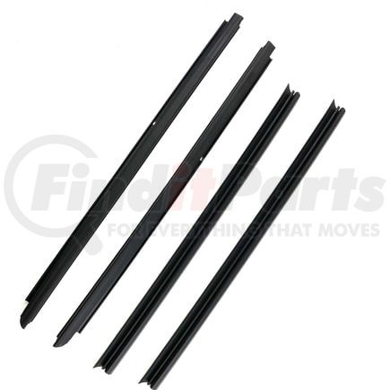 KD2077 by FAIRCHILD - Front Inner & Outer Belt Weatherstrip 4 pc Kit