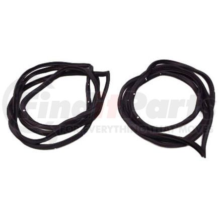 KD3016 by FAIRCHILD - Driver and Passenger Side Door Seal Kit for 1961-1969 Dodge Full Size Pickup