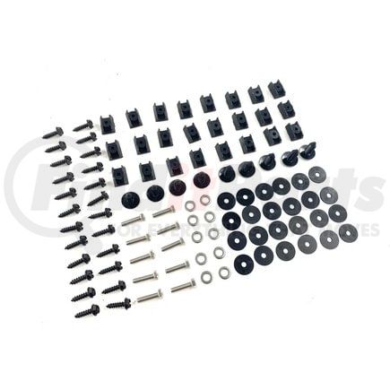 Fairchild KD4171 Fender Flare Set 101-PC Fender Flare Hardware Kit for 1997-2006 Jeep Wrangler TJ