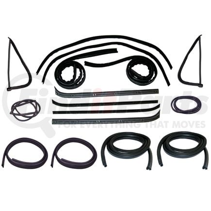 KF1005-16 by FAIRCHILD - Belt Weatherstrip--Window Channel--Door Seal Kit