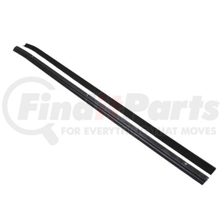 KF2065 by FAIRCHILD - Door Window Belt Weatherstrip Kit - RH and LH, Outer, for 1987-1993 Ford Mustang Sedan