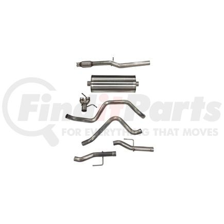 Corsa 21034 Exhaust System Kit 3.0in. Cat-Back Dual Rear Exit without Tips