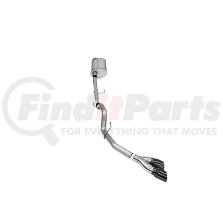 21154BLK by CORSA - 3.0in. Single Side Exit Catback Exhaust System with Twin 4.0in. Pro Series® Tips