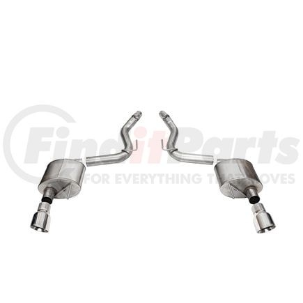 21252 by CORSA - 3.0' DUAL REAR EXIT SPORT AXLE-BACK
