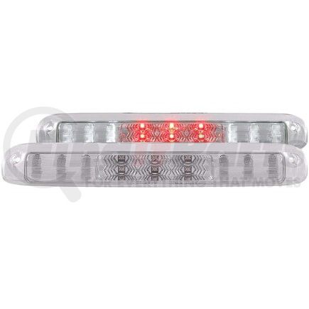 531074 by ANZO - Third Brake Light Assembly; LED; Clear Lens; Chrome Housing; B-Series;