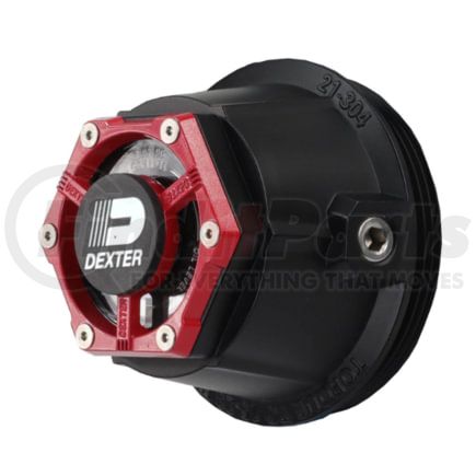 K21-304-00 by DEXTER AXLE - Engine Oil Filler Cap - Aluminum, 3.75 in. OD, Threaded, for 10K-6K lb. Capacity