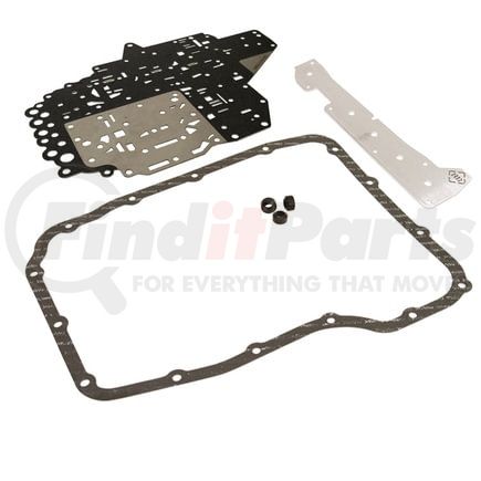 1030373 by BD DIESEL - Protect68 Gasket Plate Kit; Incl. Valve Body Separator Plate/Valve Body Baskets/Pan Gasket/3 Doughnut Seals/Check Ball;