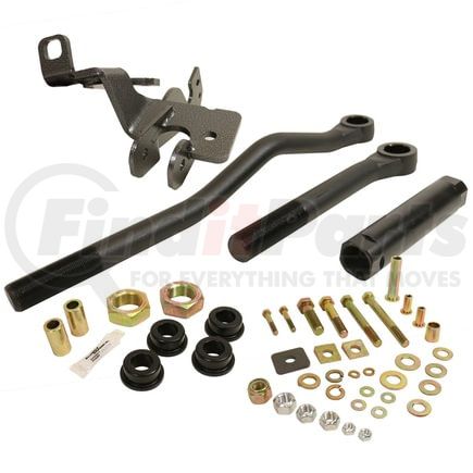 1032011F by BD DIESEL - Track Bar Kit; Incl. Drivers And Pass. Side Track Bars/Threaded Connector/Wedge Block/Hardware;
