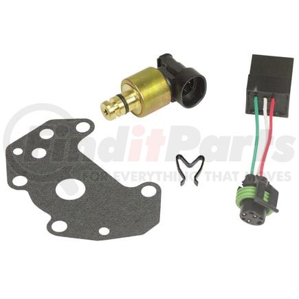 1060602 by BD DIESEL - Pressure Transducer Upgrade Kit; Prevents Over Pressure Codes; Incl. Pressure Transducer Adapter/Clip/Metal Pressure Transducer/Governor Body Gasket;