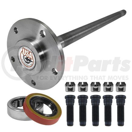 ZA K630209 by USA STANDARD GEAR - Rear Axle Kit Fits Ford 7.5"/8.8" Diff 28 Spline 5 Lug 31" Long, 630209-
