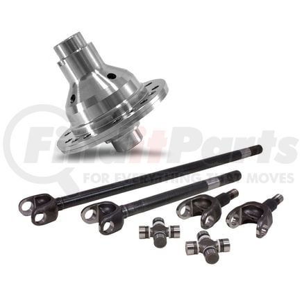ZA W24162-YGL by USA STANDARD GEAR - USA Standard Gear Chromoly Front Axle & Grizzly Locker Kit, Dana 30/Super Joints