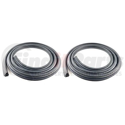 KF3092 by FAIRCHILD - Door Seal Kit - Front, Driver and Passenger Side, for 2004-2008 Ford F-150, Crew Cab