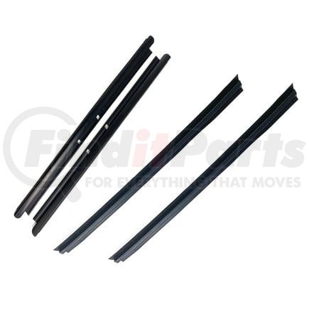KG2189 by FAIRCHILD - Inner & Outer Belt Weatherstrip 4 Pc Kit