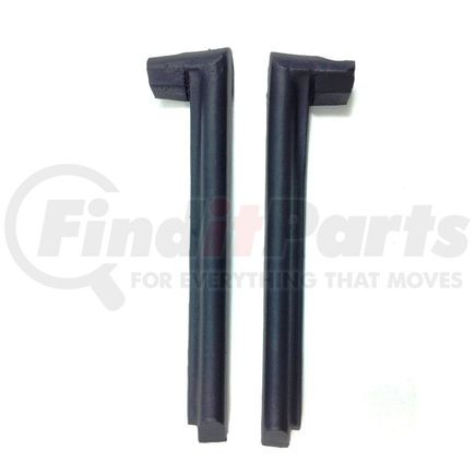 KG4082 by FAIRCHILD - Side Window Rear Vertical Weatherstrip Kit, Latex