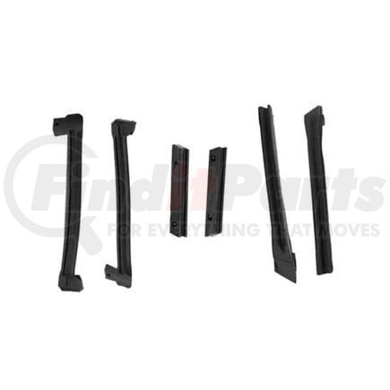 KG4222 by FAIRCHILD - 6-Piece Convertible Top Seal Kit for 1986-1996 Chevrolet Corvette