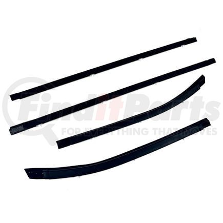 KT2023 by FAIRCHILD - Outer Belt Weatherstrip 4 pc Kit