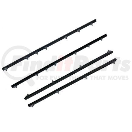 KT2025 by FAIRCHILD - Inner Outer Belt Weatherstrip 4 pc Kit