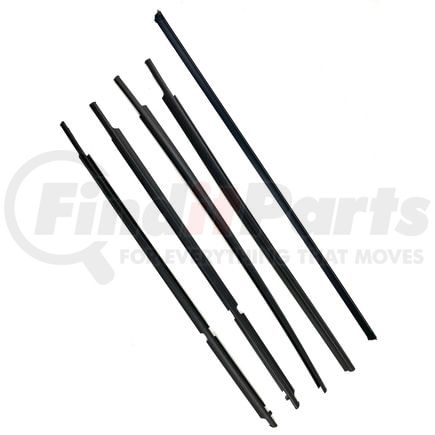 KT2036 by FAIRCHILD - Outer Belt Weatherstrip 5 pc Kit-Tailgate, Front & Rear Doors