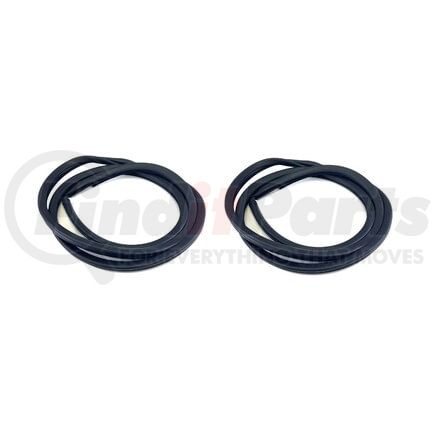 KT3007 by FAIRCHILD - Rear Door Seal on Body Kit for 2007-2021 Toyota Tundra (62332-0C030, 62331-0C030)