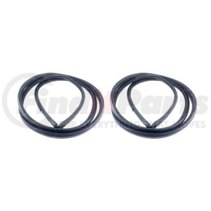 KT3005 by FAIRCHILD - Front Door Seal on Body Kit for 2007-2021 Toyota Tundra (62311-0C050, 62312-0C050)