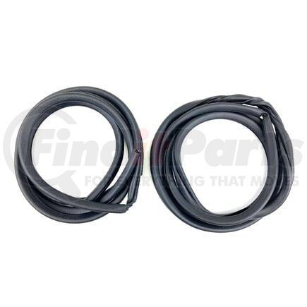 KT3009 by FAIRCHILD - Rear Door Seal on Body Kit for 2007-2021 Toyota Tundra (62332-0C040, 62331-0C040)