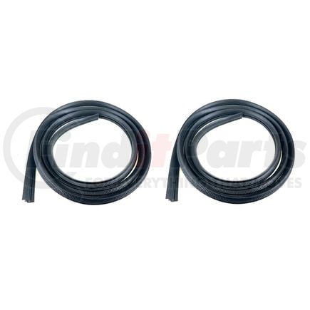 KT3033 by FAIRCHILD - Rear Door Seal on Body Kit for 2005-2015 Toyota Tacoma Crew Cab (62332-04021, 62331-04021)