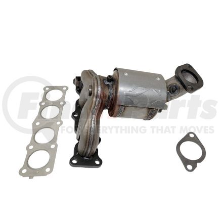 Davico 17607 Catalytic Converter with Integrated Exhaust Manifold Direct Fit Catalytic Converter
