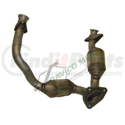 19241 by DAVICO - DIRECT FIT CAT CONV. W/GA