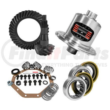 ZGK2086 by USA STANDARD GEAR - ZF 9.25" CHY 3.55 Rear Ring & Pinion, Install Kit, Posi, Axle Bearing & Seals