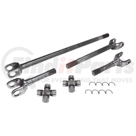 ZA W24116 by USA STANDARD GEAR - USA Standard Gear Chromoly Front Axle Kit, Dana 30, 27 Spline, Super Joints