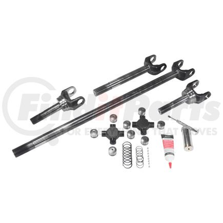 ZA W24120 by USA STANDARD GEAR - USA Standard Gear Chromoly Front Axle Kit, GM 8.5”, 19/28 Spline, Super Joints