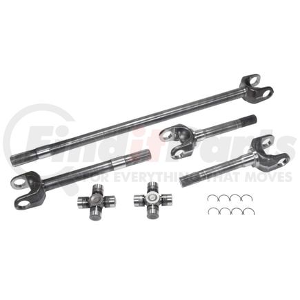 ZA W26022 by USA STANDARD GEAR - USA Standard Gear Chromoly Front Axle Kit, Dana 60, 30/35 Spline, w/733X U-Joint