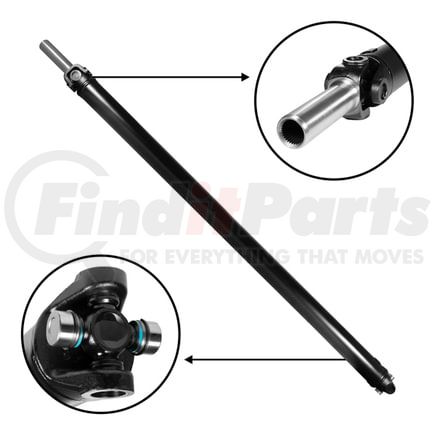 ZDS9323 by USA STANDARD GEAR - NEW USA standard Front Driveshaft for Jeep Liberty, 20" Weld to Weld