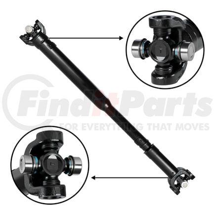 ZDS9360 by USA STANDARD GEAR - USA standard Front Driveshaft GM Truck & SUV Pickup, 32-1/2" Center to Center
