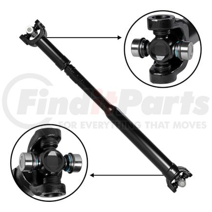 ZDS9361 by USA STANDARD GEAR - USA STD Front Driveshaft Cadillac Escalade, GM Truck & SUV, 31-1/2" CTC