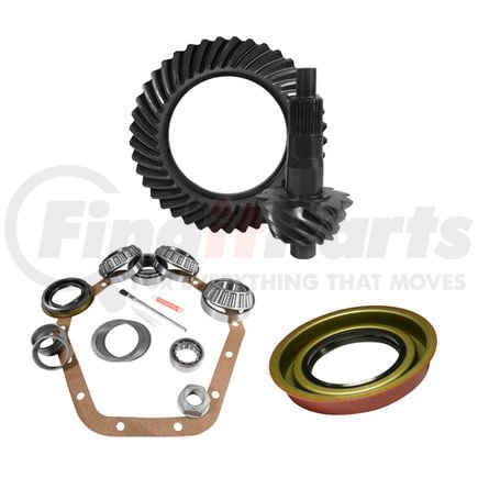 ZGK2124 by USA STANDARD GEAR - 10.5" GM 14 Bolt 5.38 Thick Rear Ring & Pinion & Install Kit