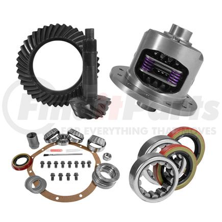 ZGK2234 by USA STANDARD GEAR - 8.875" GM 12T 4.11 Rear Ring & Pinion, Install Kit, 30spl Posi, Axle Bearing