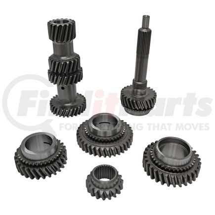 ZMMUNM22GKA by USA STANDARD GEAR - USA standard Manual Transmission MUNCIE M22 Gear Kit 26-Spl 2.20 Ratio