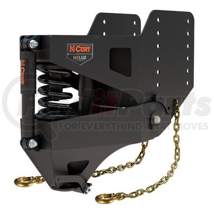 2024044574 by CURT MANUFACTURING - Helux Coil-Spring Gooseneck Pin Box, 2,700 lbs. Pin Weight, 20,000 lbs. Capacity
