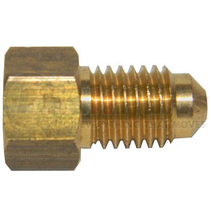 BLF-32B by AGS COMPANY - Brass Adapter, Female(3/8-24 Inverted), Male(M11x1.5 Bubble), 1/bag