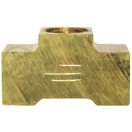 BLF-59B by AGS COMPANY - Brass Brake Line Union Tee, Female(3/8-24 Inverted), 1/bag