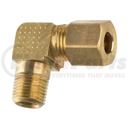 CF-29B by AGS COMPANY - Brass Elbow Compression Connector, 1/4 Tube, Male (1/8-27 NPT), 1/bag