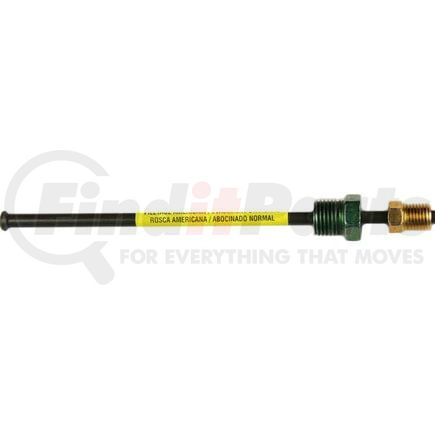 PAA-G360 by AGS COMPANY - PVF Steel Brake Line Adapter, 3/16 x 8 (3/8-24 Inverted)(1/2-20 Inverted)