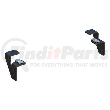 16301 by CURT MANUFACTURING - Semi-Custom 5th Wheel Brackets; Select Dodge Ram 2500; 3500 (No Cab Chassis)