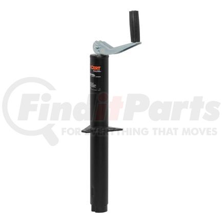 28250 by CURT MANUFACTURING - A-Frame Jack with Top Handle (5;000 lbs; 14in. Travel)