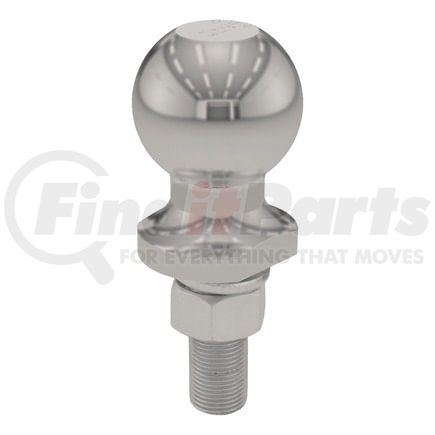 40052 by CURT MANUFACTURING - 2in. Trailer Ball (3/4in. x 2-1/8in. Shank; 3;500 lbs.; Stainless)